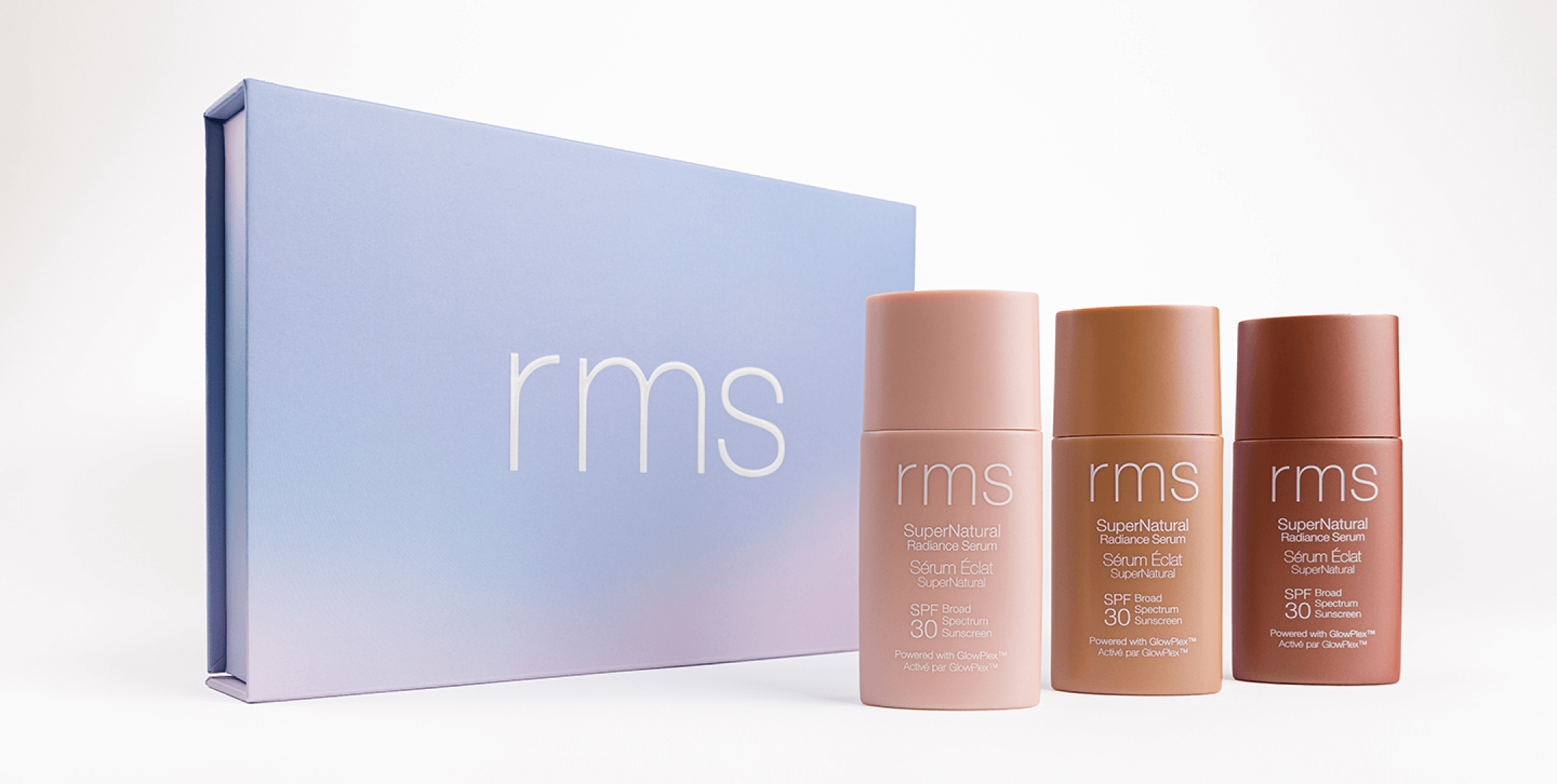 RMS, RMS Beauty, Beauty, Cosmetics, Makeup, Skintint, Skintint SPF, Super Natural Radiance Serum, Packaging, Strategic Design